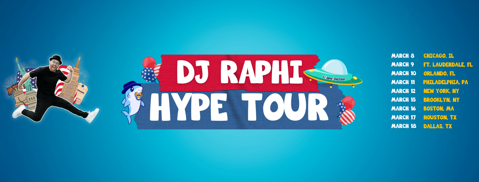DJ Raphi Hype Tour